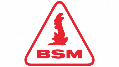 Logo de British School of Motoring dans les années 1980