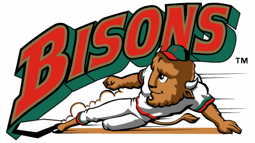 Logo de Buffalo Bisons en 1998