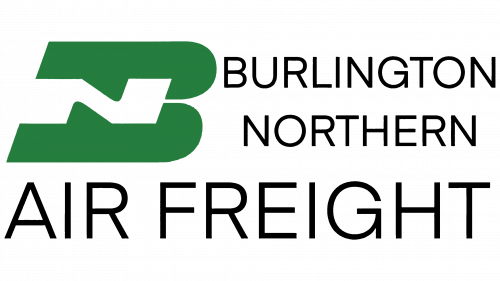 Logo de Burlington Northern Airfreigh, Inc. en 1971
