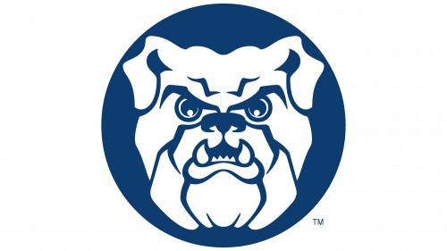 Logo de Butler Bulldogs en 1990