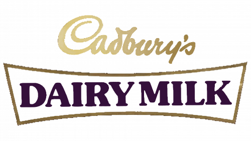 Logo de Cadbury's Dairy Milk en 1970