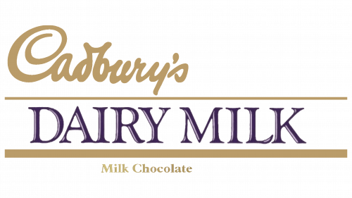 Logo de Cadbury's Dairy Milk en 1991