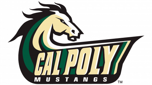 Logo de Cal Poly Mustangs en 2000