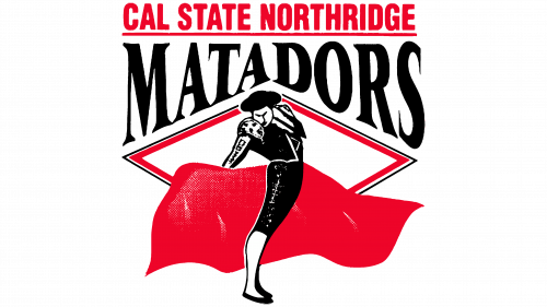 Logo de Cal State Northridge Matadors en 1990