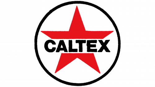 Logo de Caltex en 1974
