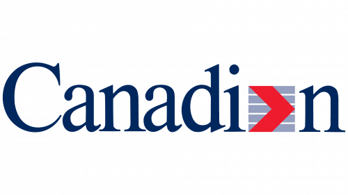 Logo de Canadian Airlines en 1987