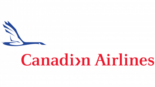 Logo de Canadian Airlines en 1989
