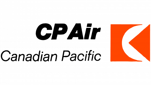 Logo de Canadian Pacific Air Lines en 1968