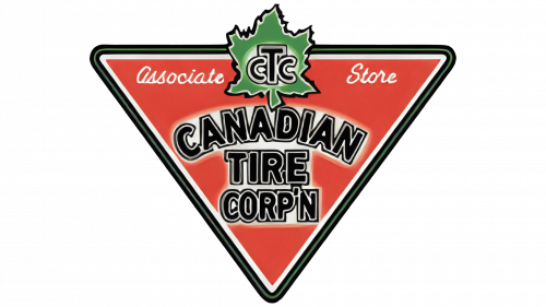 Logo de Canadian Tire en 1950