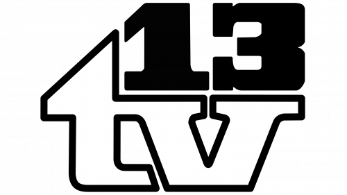 Logo de Canal 13 de la Corporacion de Television de la Universidad Catolica de Chile en 1969