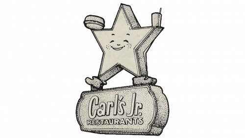 Logo de Carl's Jr. en 1975