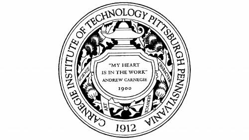 Logo de Carnegie Mellon University Seal en 1912