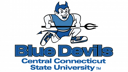 Logo de Central Connecticut Blue Devils en 2000