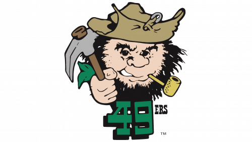 Logo de Charlotte 49ers en 1979