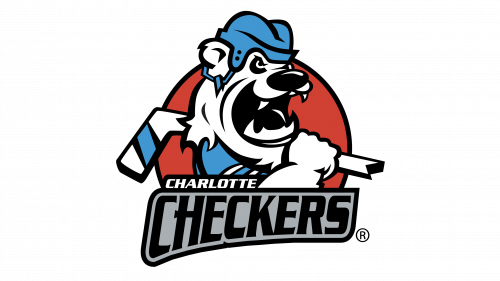Logo de Charlotte Checkers en 2002