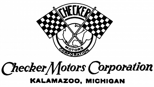 Logo de Checker Motors Corporation en 1958