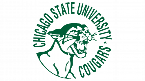 Logo de Chicago State Cougars en 1974