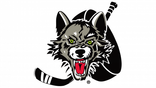 Logo de Chicago Wolves en 1994