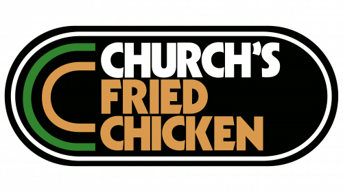 Logo de Church's Fried Chicken en 1977