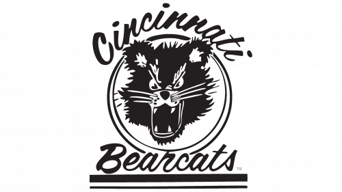 Logo de Cincinnati Bearcats en 1983
