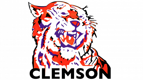 Logo de Clemson Tigers 1970-1976