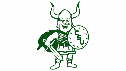 Logo de Cleveland State Vikings en 1965