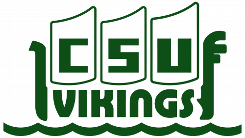 Logo de Cleveland State Vikings en 1982