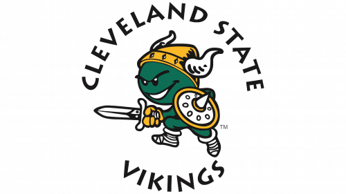 Logo de Cleveland State Vikings en 1999