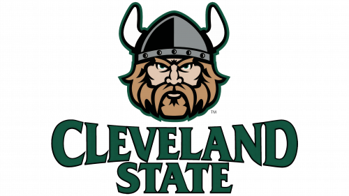 Logo de Cleveland State Vikings en 2007