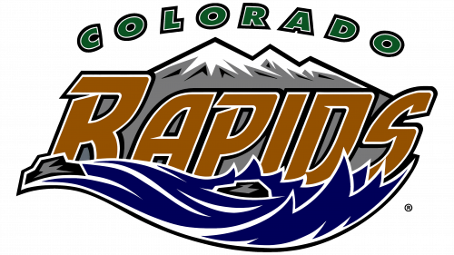 Logo de Colorado Rapids en 1996