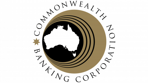 Logo de Commonwealth Bank 1961-1991