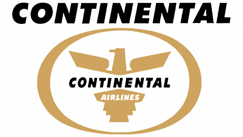 Logo de Continental Airlines en 1960