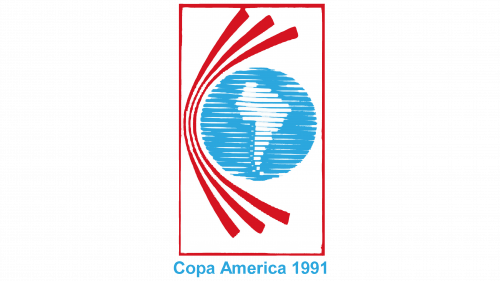 Logo de Copa America en 1991