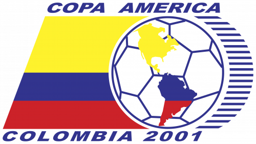 Logo de Copa America en 2001