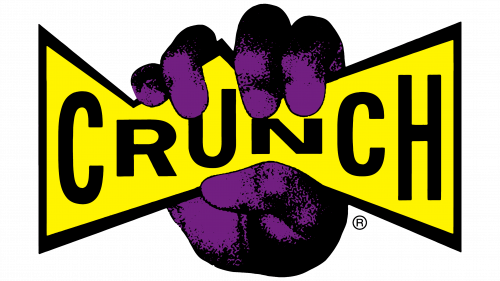 Logo de Crunch Fitness en 1989