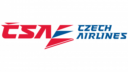 Logo de Czech Airlines en 1993