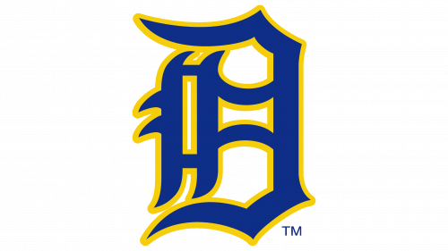 Logo de Delaware Blue Hens en 1955