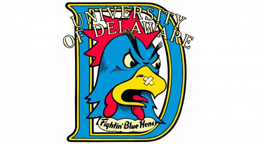 Logo de Delaware Blue Hens en 1987