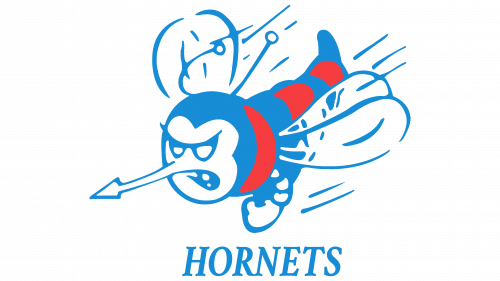 Logo de Delaware State Hornets en 1970