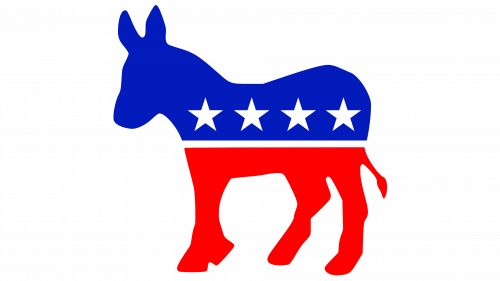 Logo de Democratic Party dans les années 1960