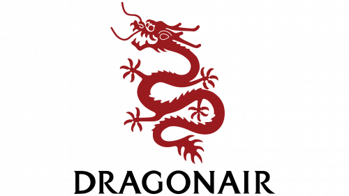 Logo de Dragonair en 1985