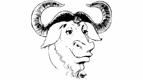 Logo de GNU en 1996