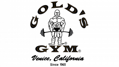 Logo de Gold’s Gym en 1965