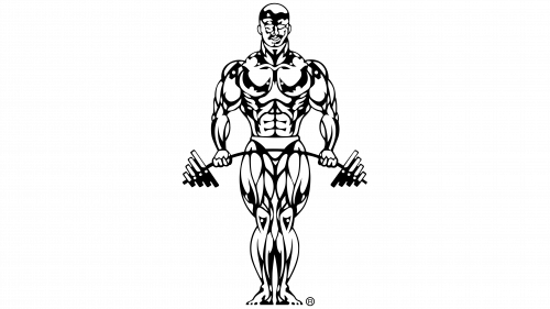 Logo de Gold’s Gym en 1990