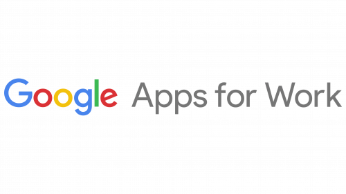 Logo de Google Apps for Work en 2015