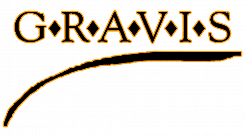 Logo de Gravis en 1986