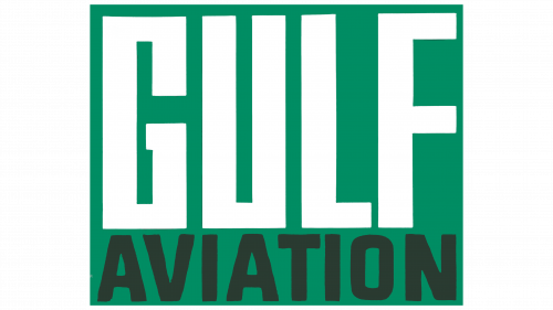 Logo de Gulf Aviation en 1970