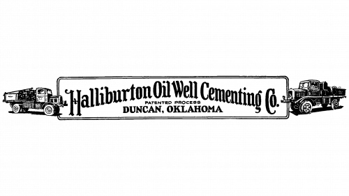 Logo de Halliburton Oil Well Cementing Company en 1919