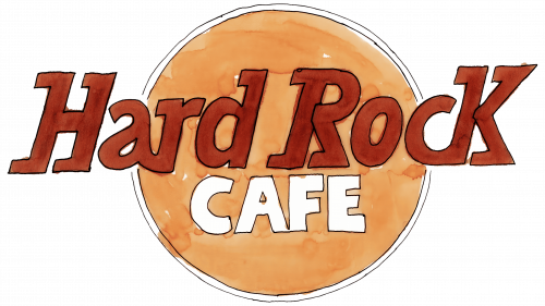 Logo de Hard Rock Cafe en 1972