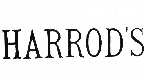 Logo de Harrods en 1880